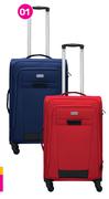 Travelwize Arctic 65cm 4 Wheel Trolley Case-Each