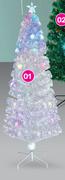 Santa's Trading 180cm Fibre Optic Tree