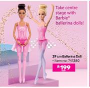 Barbie 29cm Ballerina Doll-Each