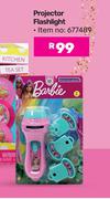 Barbie Projector Flashlight