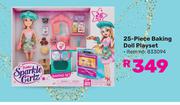 Zuru Sparkle Girlz 25 Piece Baking Doll Playset