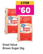 Great Value Brown Sugar-For 2 x 2Kg