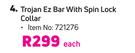 Trojan EZ Bar With Spin Lock Collar-Each