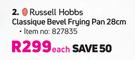 Russell Hobbs Classique Bevel Frying Pan 28cm-Each