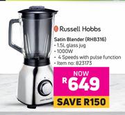 Russell Hobbs Satin Blender RHB316