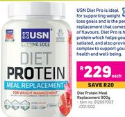 USN diet Protein Meal Replacement-900g Each