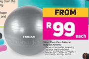 Trojan 55cm, 65cm, 75cm Antiburst Body Ball Assorted-Each