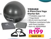 Trojan 4 Piece Core Yoga Starter Set 850014964