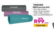 Trojan NBR Exercise Mat 1730 x 600 x 10mm 837614002/3/1
