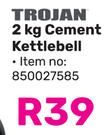 Trojan 2Kg Cement Kettlebell 850027585