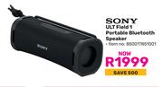 Sony ULT Field 1 Portable Bluetooth Speaker