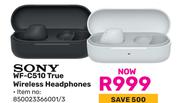 Sony WF-C510 True Wireless Headphones