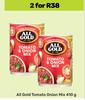 All Gold Tomato Onion Mix-For 2 x 410g