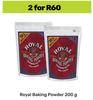 Royal Baking Powder-For 2 x 200g