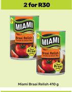 Miami Braai Relish-For 2 x 410g