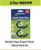 Bostik Tape Super Clear Value Pack-For 2 x 2s