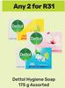 Dettol Hygiene Soap Assorted-For Any 2 x 175g
