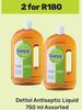Dettol Antiseptic Liquid Assorted-For 2 x 750ml