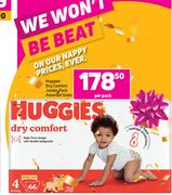 Huggies Dry Comfort Jumbo Pack (Assorted Sizes)-Per Pack