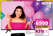 Hisense 50" Smart UHD TV 50A6G