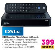 DSTV HD Decoder Standalone DSD4140