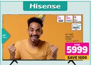 Hisense 43" UHD Smart TV 43A6G