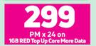2 x Oppo A16 4G Smartphone-On 1GB Red Top Up Core More Data + On Promo 65