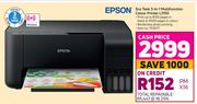 Epson Eco Tank 3 In 1 Multifunction Colour Printer L3150