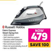 Russell Hobbs Fabric Express Steam Spray Iron