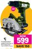 Storm Force 1200W Circular Saw Or 18V Cordless Drill-Each