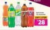 Soft Drinks Assorted-For Any 2 x 1.5L