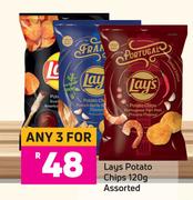 Lays Potato Chips Assorted-For Any 3 x 120g
