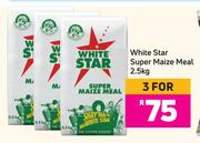 White Star Super Maize Meal-For 3 x 2.5Kg
