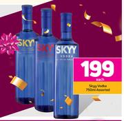 Skyy Vodka Assorted-750ml Each
