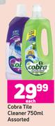 Cobra Tile Cleaner Assorted-750ml Each