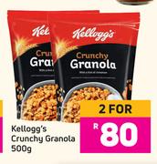 Kellogg's Crunchy Granola-For 2 x 500g
