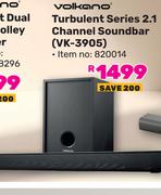 Volkano Turbulent Series 2.1 Channel Soundbar (VK-3905) - each