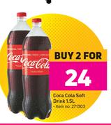 Coca Cola Soft Drink-For 2 x 1.5L