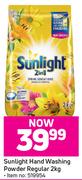 Sunlight Hand Washing Powder Regular-2kg