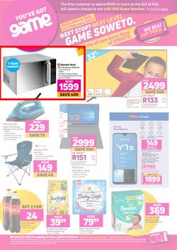 Game Soweto : Visit The All New Game Store At Soweto (3 February - 6 February 2022), page 1
