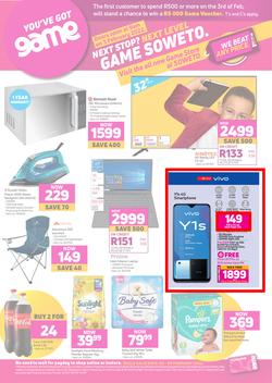 Game Soweto : Visit The All New Game Store At Soweto (3 February - 6 February 2022), page 1