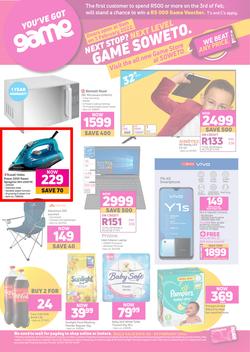 Game Soweto : Visit The All New Game Store At Soweto (3 February - 6 February 2022), page 1