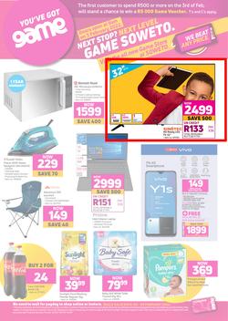 Game Soweto : Visit The All New Game Store At Soweto (3 February - 6 February 2022), page 1