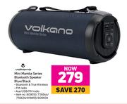 Volkano Mini Mamba Series Bluetooth Speaker Blue/Black