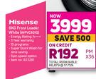 Hisense 6Kg Front Loader (White) WFVC6010