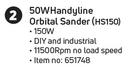 Ryobi 50W Handyline Orbital Sander HS150