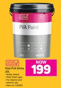 Simple Choice Matt PVA (White)-20Ltr