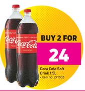 Coca Cola Soft Drink-For 2 x 1.5Ltr