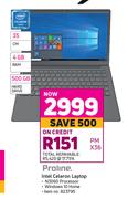 Proline Intel Celeron Laptop