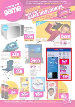 Game Vosloorus : Visit The All New Game Store At Vosloorus (4 February - 6 February 2022), page 1